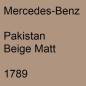 Preview: Mercedes-Benz, Pakistan Beige Matt, 1789.